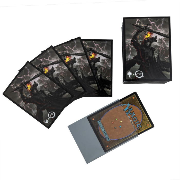 The Lord of the Rings: Tales of Middle-earth 100ct Deck Protector Sleeves D - Featuring: Sauron for Magic: The Gathering