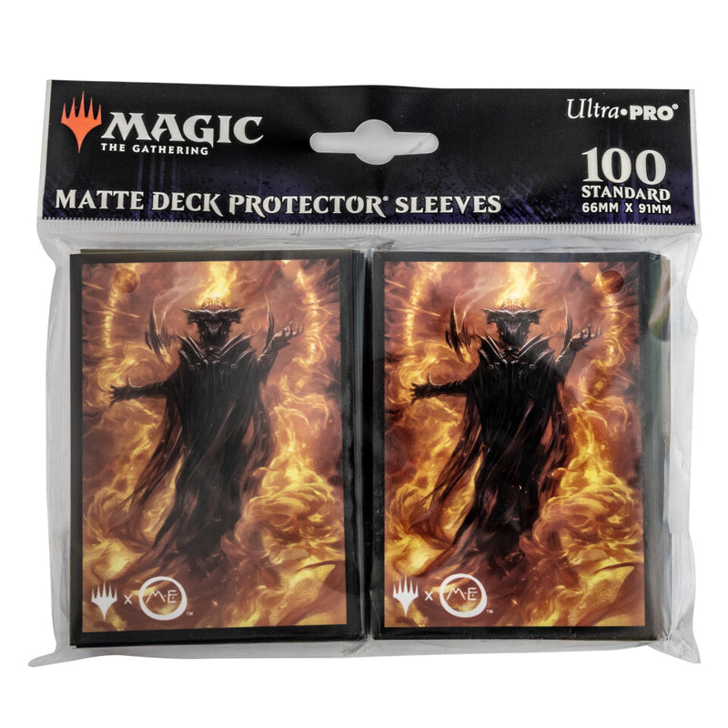 The Lord of the Rings: Tales of Middle-earth 100ct Deck Protector Sleeves 3 - Featuring: Sauron for Magic: The Gathering