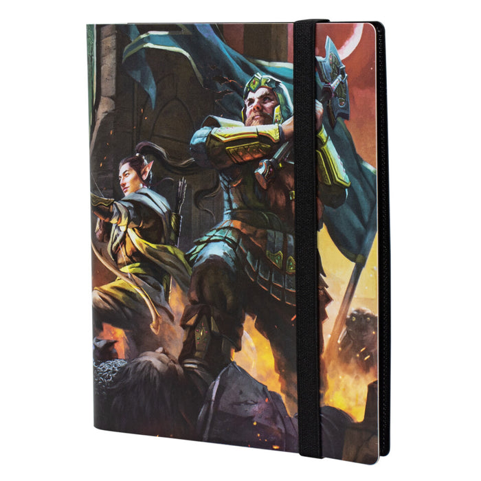 The Lord of the Rings: Tales of Middle-earth 4-Pocket PRO-Binder Featuring: Legolas & Gimli for Magic: The Gathering (8 pocket)