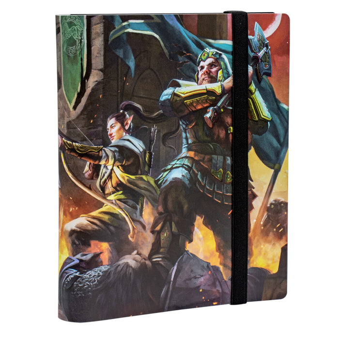 The Lord of the Rings: Tales of Middle-earth 4-Pocket PRO-Binder Featuring: Legolas & Gimli for Magic: The Gathering (8 pocket)