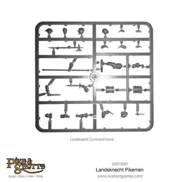 Landsknechts Pikemen - Warlord Games