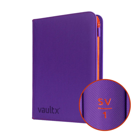 SV1 9-Pocket Exo-Tec Zip Binder - Vault X - Vault X