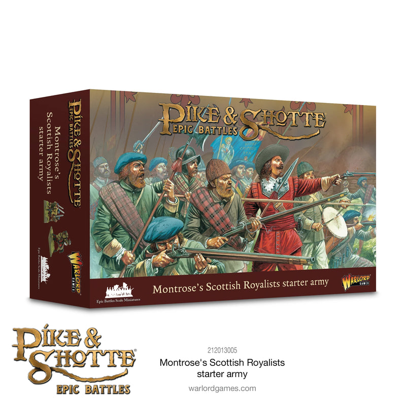 Pike & Shotte Epic Battles: Montrose' Scottish Royalists Starter Army