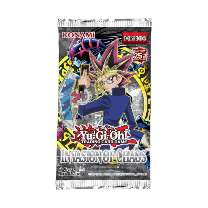 Yu-Gi-Oh! - Invasion of Chaos Booster Pack - Reprint Unlimited Edition