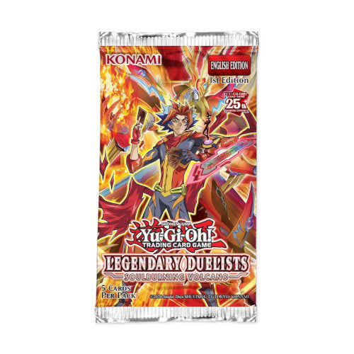 Legendary Duelists: Soulburning Volcano Booster Pack - Yu-Gi-Oh! Trading Card Game