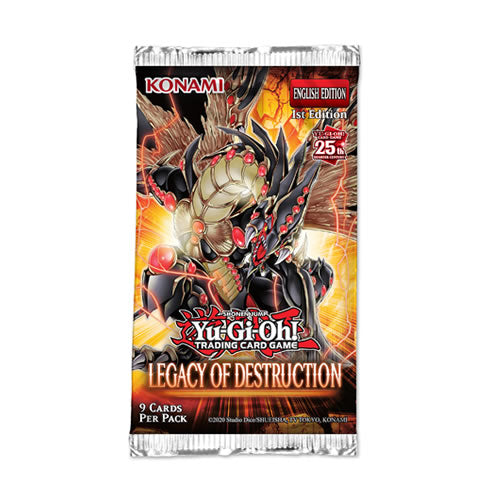 Legacy Of Destruction Booster Pack - Yu-Gi-Oh! Trading Card Game - Konami