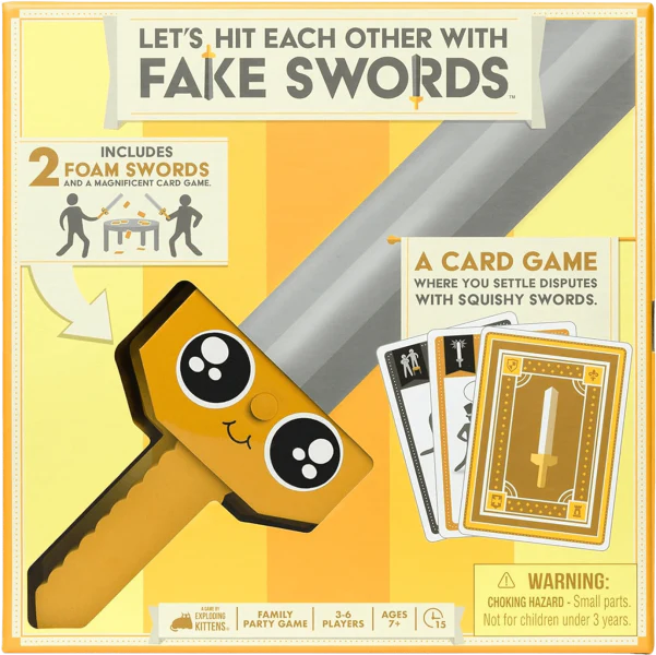 Let's Hit Each Other With Fake Swords (Small Box) - Exploding Kittens