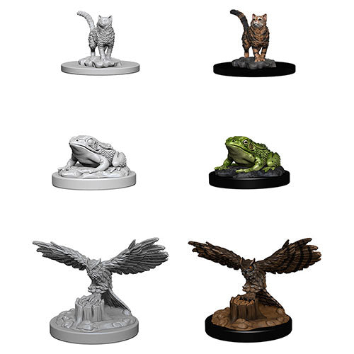 WizKids Deep Cuts Unpainted Miniatures: Familiars - Wizkids