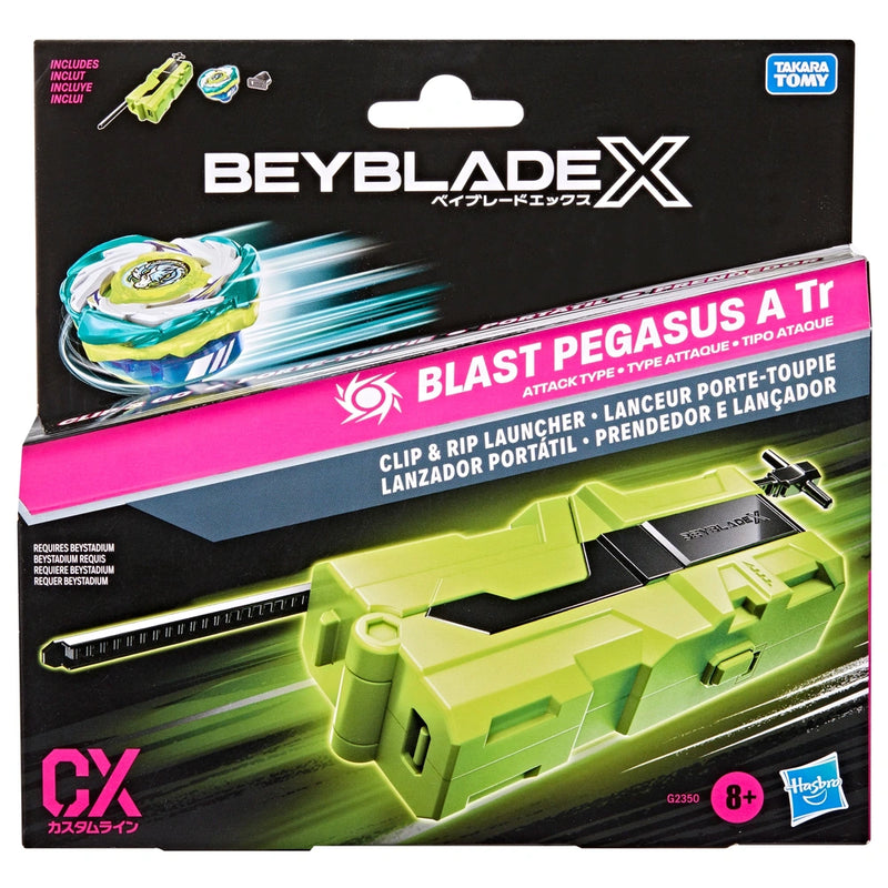 Beyblade X Clip & Rip Launcher Set