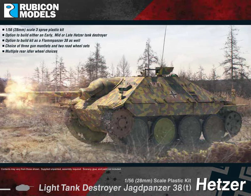 Rubicon Models - Jadgpanzer 38(t) "Hetzer" - Rubicon Models LTD