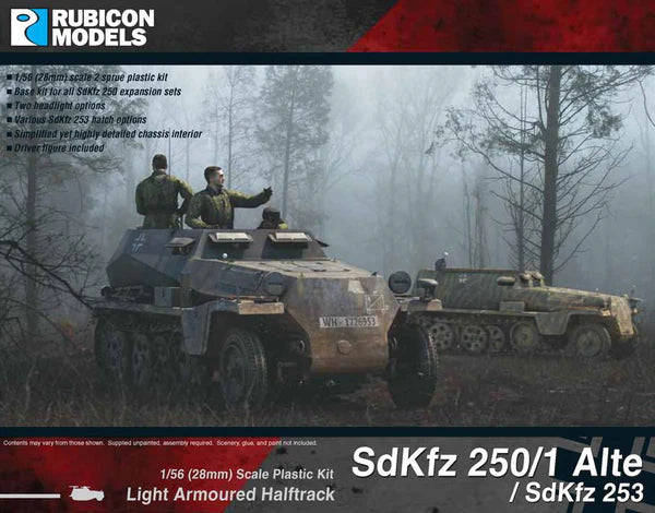 Rubicon Models - SdKfz 250/1 Alte / SdKfz 253 (aka 250A) - Rubicon Models LTD
