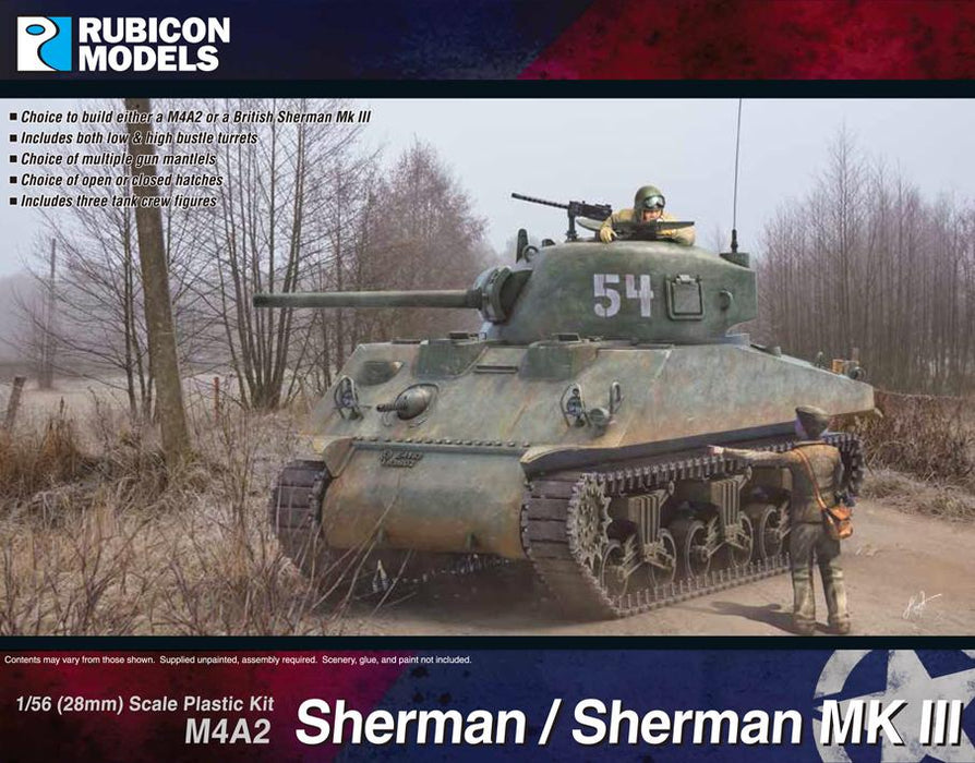 Rubicon Models - M4A2 Sherman / Sherman III