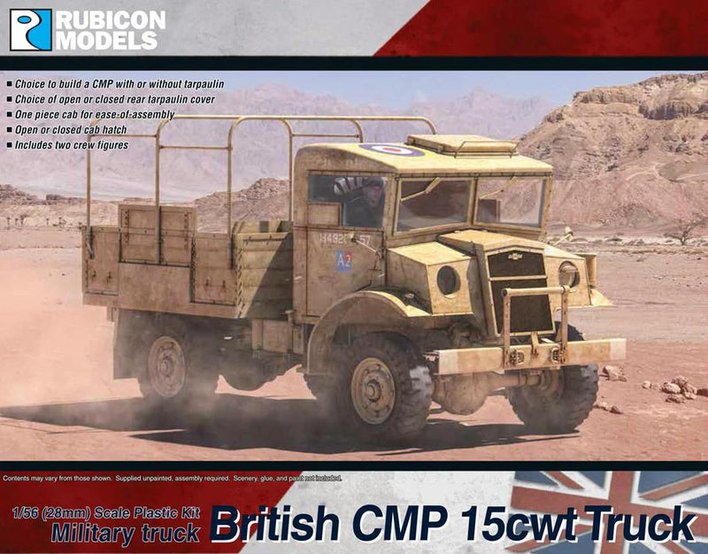 Rubicon Models - British CMP 15cwt Truck - Rubicon Models LTD