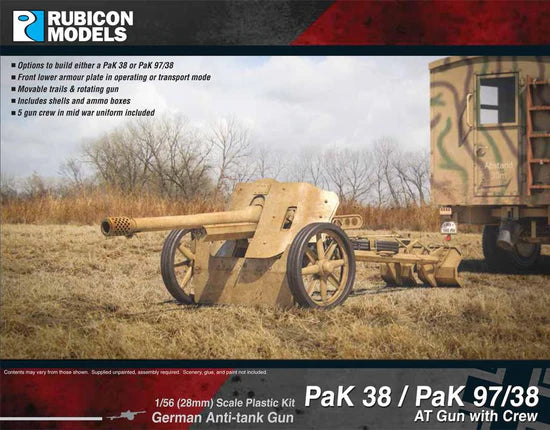 Rubicon Models - Pak 38 / Pak 97/38 AT Gun with Crew - Rubicon Models LTD