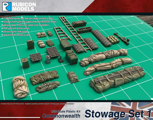 Rubicon Models - Commonwealth Stowage Set 1 - Rubicon Models LTD