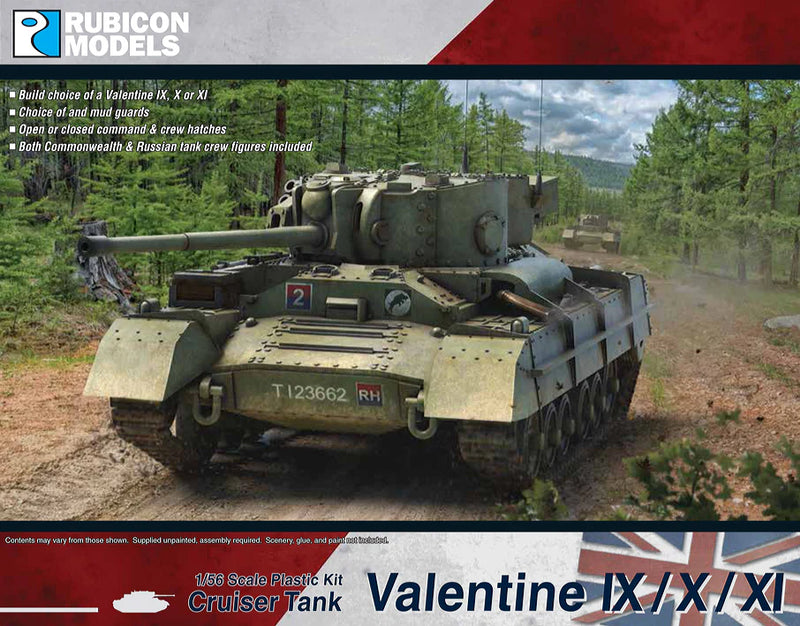 Rubicon Models - Valentine IX/X/XI - Rubicon Models LTD