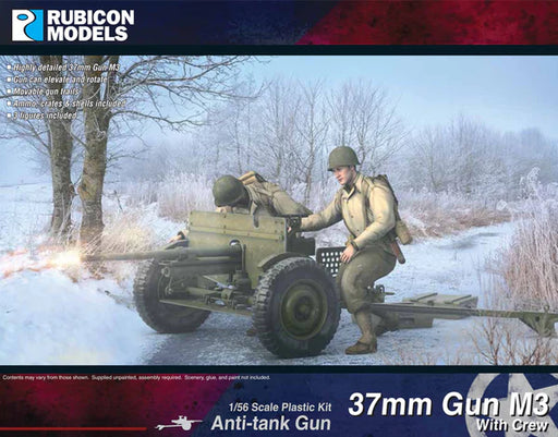 M3 37mm AT Gun with Crew - Rubicon Models LTD