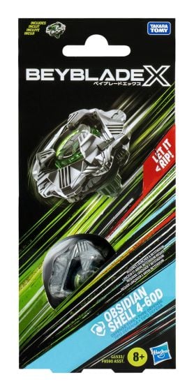 Beyblade X Obsidian Shell 4-60D - Hasbro