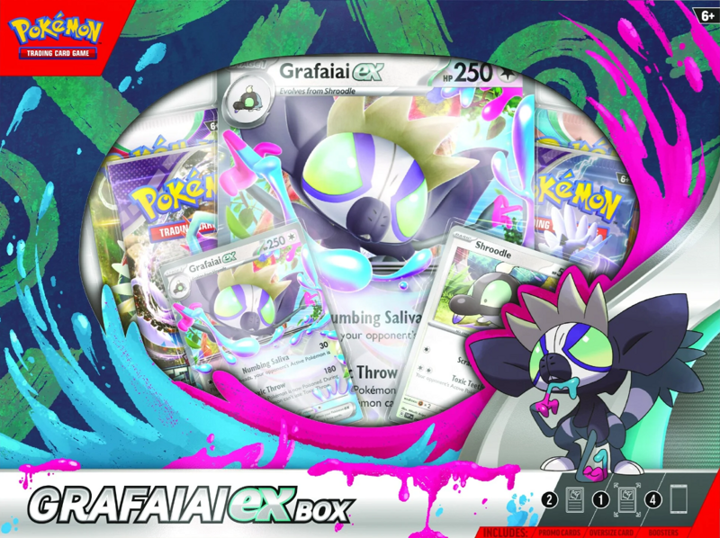 Pokemon TCG: Grafaiai EX Box - Pokemon
