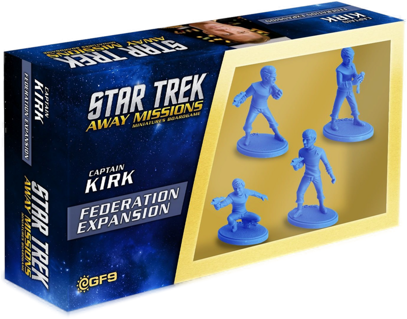 Star Trek Away Missions: Captain Kirk Away Team - Gale Force Nine