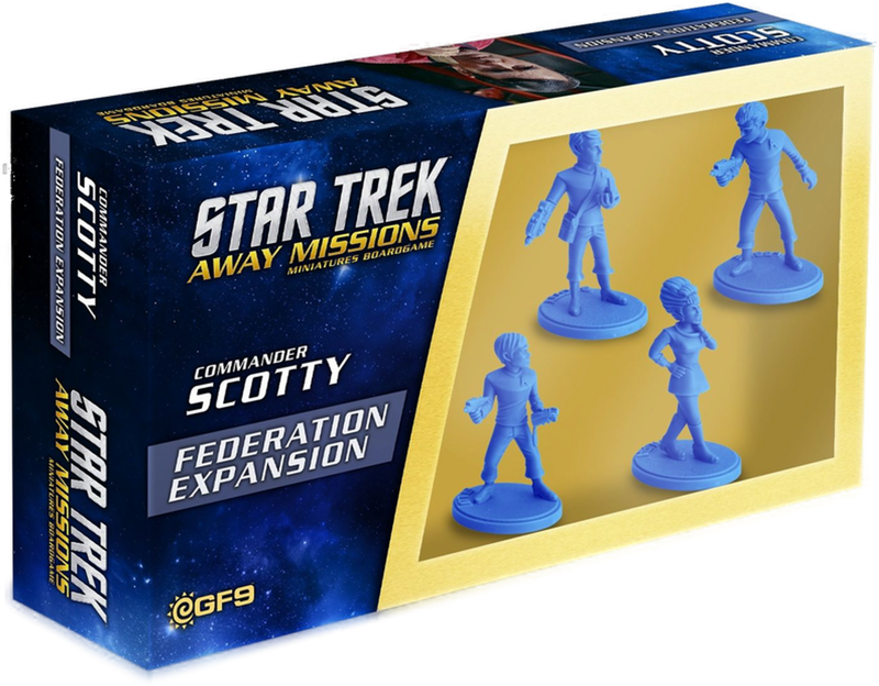 Star Trek Away Missions: Commander Scotty Away Team - Gale Force Nine