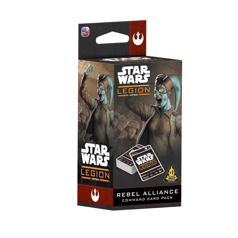 Star Wars: Legion - Rebel Alliance Command Card Pack - Atomic Mass Games