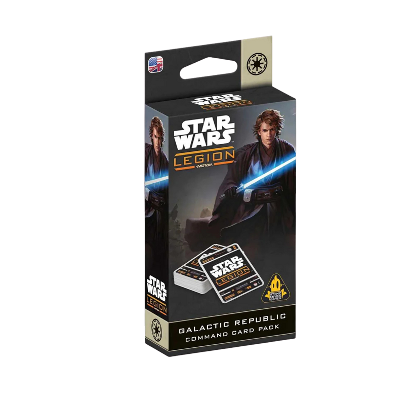 Star Wars: Legion - Galactic Republic Command Card Pack - Atomic Mass Games