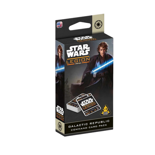 Star Wars: Legion - Galactic Republic Command Card Pack - Atomic Mass Games