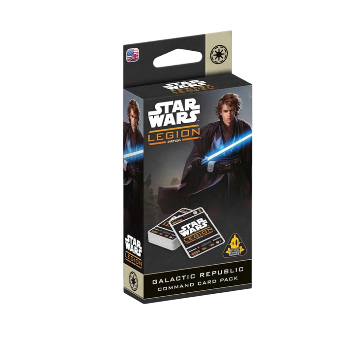 Star Wars: Legion - Galactic Republic Command Card Pack - Atomic Mass Games