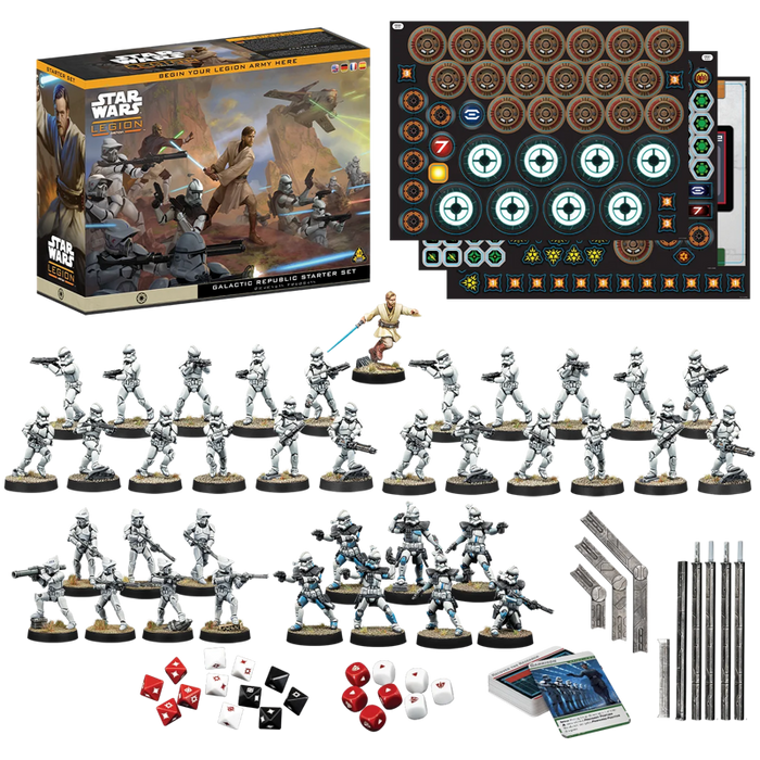 Star Wars: Legion - Galactic Republic Starter Set - Atomic Mass Games