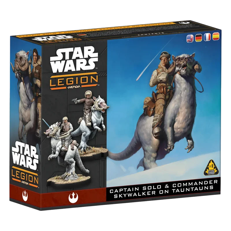 Star Wars: Legion – Captain Solo & Commander Skywalker on Tauntuns - Atomic Mass Games