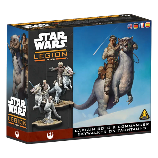 Star Wars: Legion – Captain Solo & Commander Skywalker on Tauntuns - Atomic Mass Games