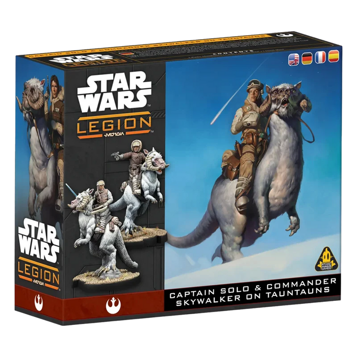 Star Wars: Legion – Captain Solo & Commander Skywalker on Tauntuns - Atomic Mass Games