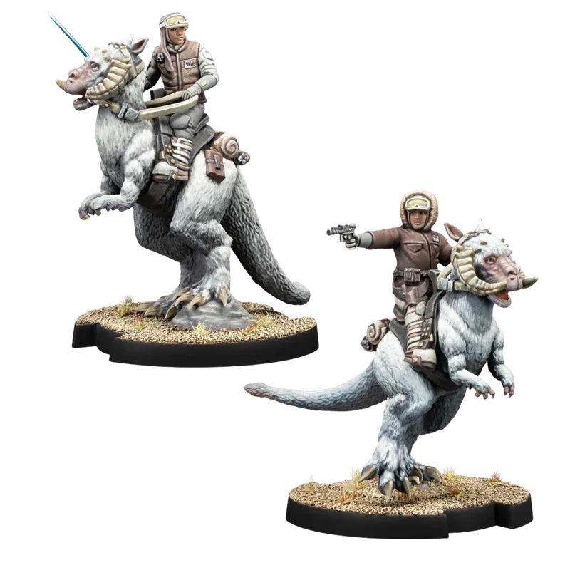 Star Wars: Legion – Captain Solo & Commander Skywalker on Tauntuns - Atomic Mass Games