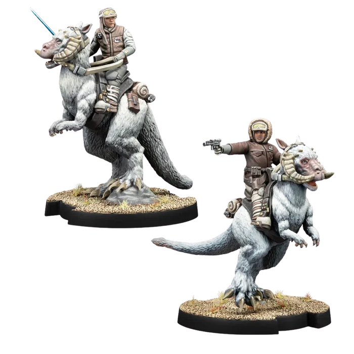 Star Wars: Legion – Captain Solo & Commander Skywalker on Tauntuns - Atomic Mass Games