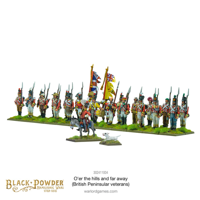 Black Power: O'er the hills and far away (British Peninsular Veterans) - Warlord Games