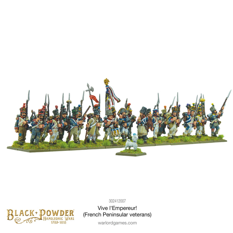 Black Powder: Vive l'Empereur! French Peninsular Veterans - Warlord Games