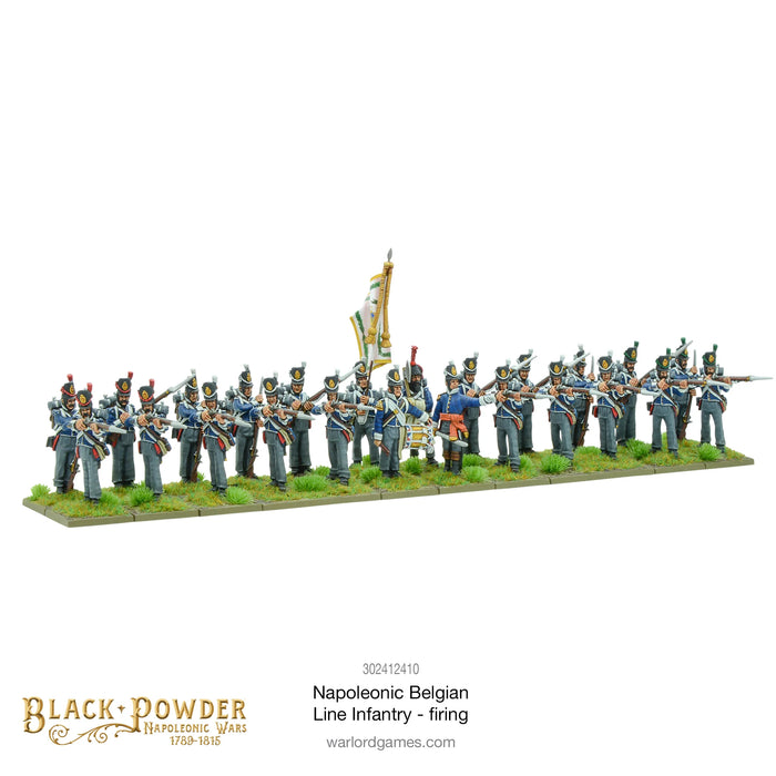 Black Powder: Napoleonic Belgian Line Infantry (Firing) - Games Workshop