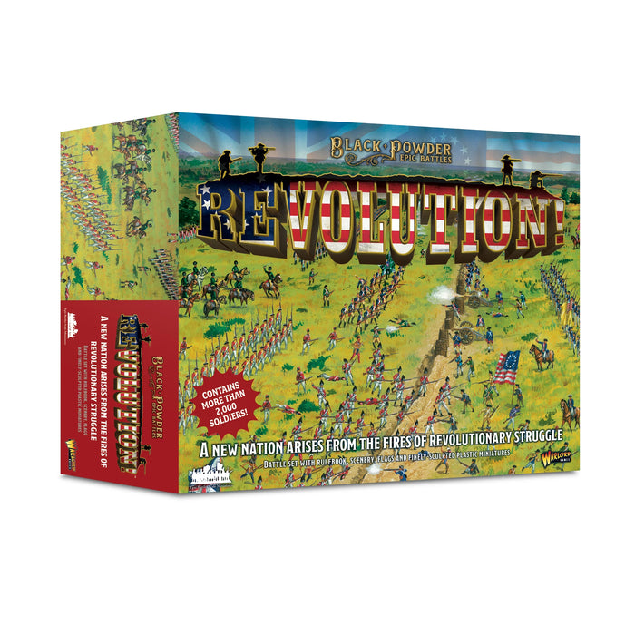 Black Powder Epic Battles: Revolution! with George Washington special figure - Warlord Games