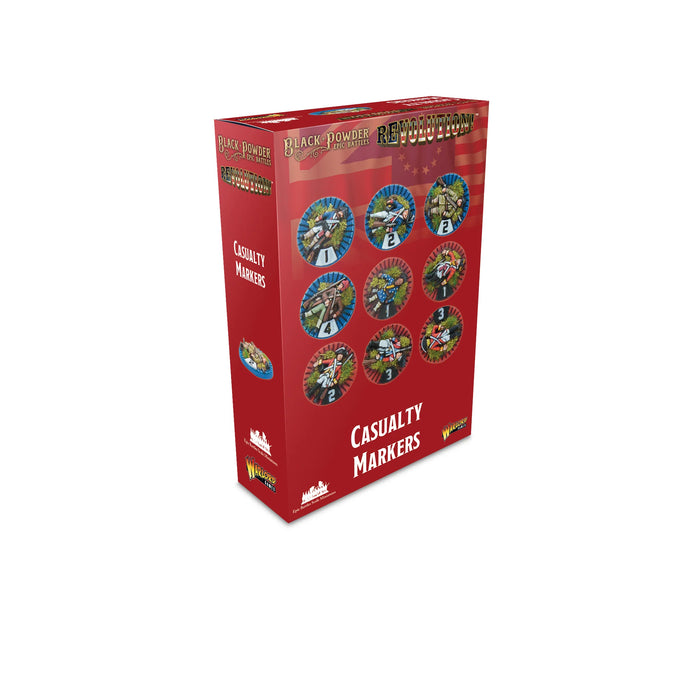 Black Powder Epic Battles: Revolution! - Casualty Markers - Warlord Games