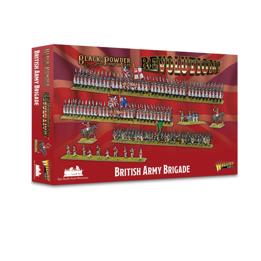 Black Powder Epic Battles: Revolution! - British Army Brigade - Warlord Games