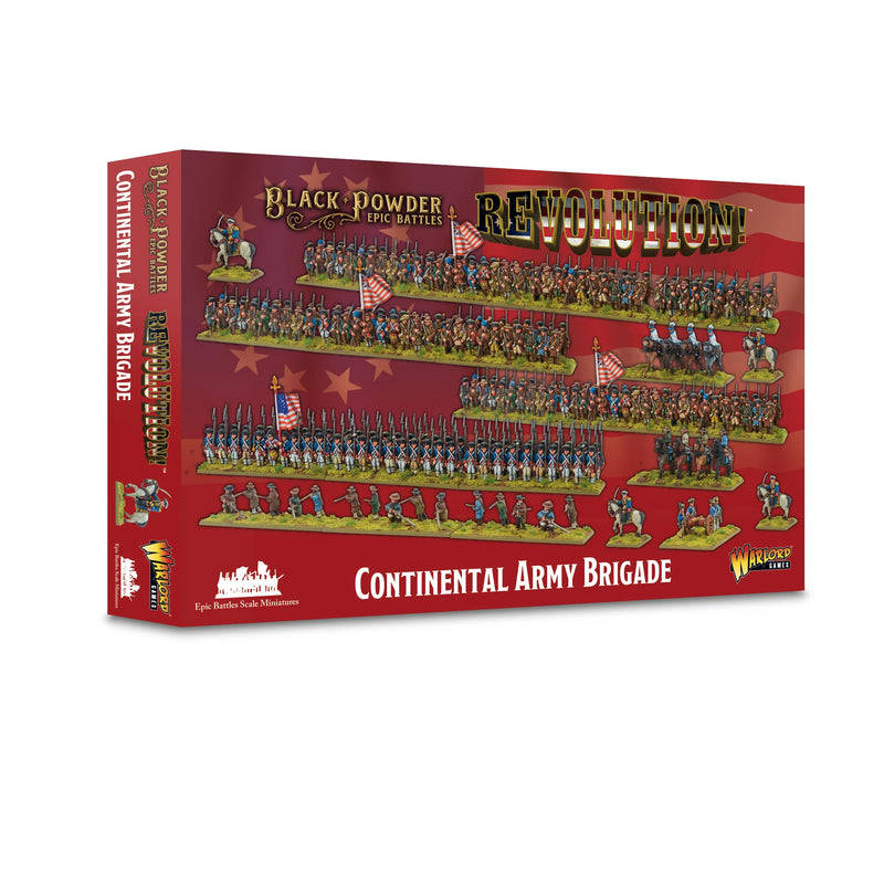 Black Powder Epic Battles: Revolution! - Continental Army Brigade - Warlord Games