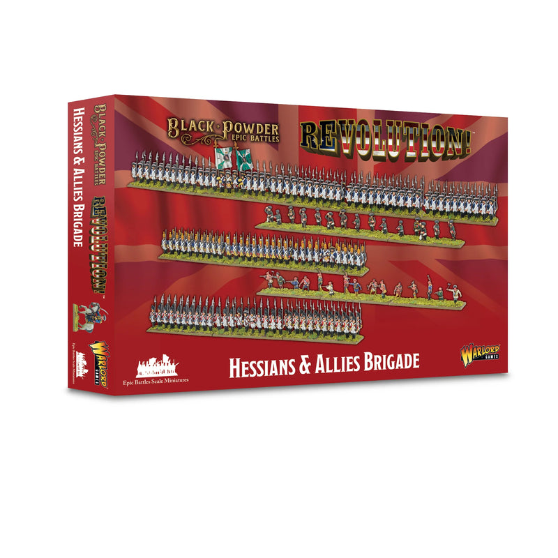Black Powder Epic Battles: Revolution! - Hessians & Allies Brigade - Warlord Games