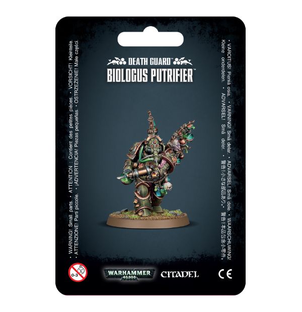 Death Guard Biologus Putrifier - Games Workshop