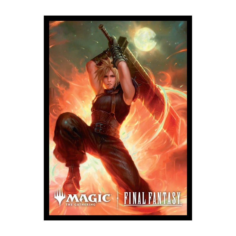 Final Fantasy 100ct Deck Protector Sleeves - Cloud Ex Soldier - Magic The Gathering - Ultra Pro