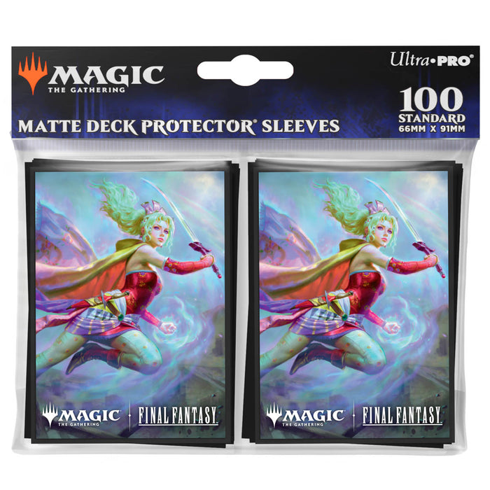 Final Fantasy 100ct Deck Protector Sleeves - Terra, Herald of Hope - Magic The Gathering - Ultra Pro