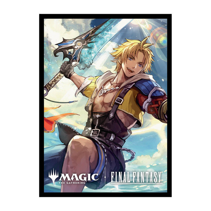 Final Fantasy 100ct Deck Protector Sleeves - Tidus, Yuna's Guardian - Magic The Gathering - Ultra Pro