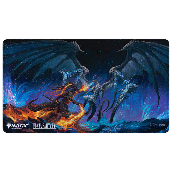 Final Fantasy Playmat - Ifrit Vs Bahamut - Magic The Gathering