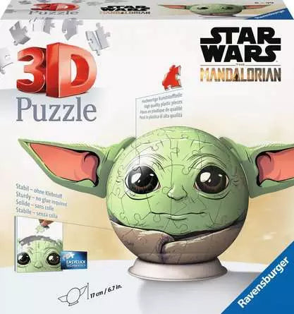 The Mandalorian Grogu - Star Wars 3D Puzzle - Ravensburger