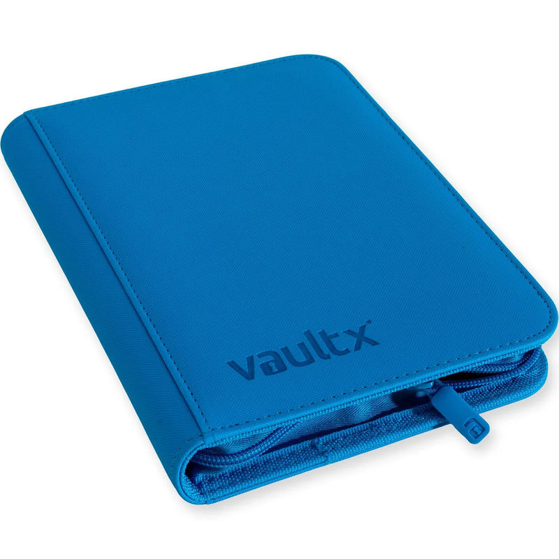 4-Pocket Exo-Tec Zip Binder Neon Blue - Vault X - Vault X